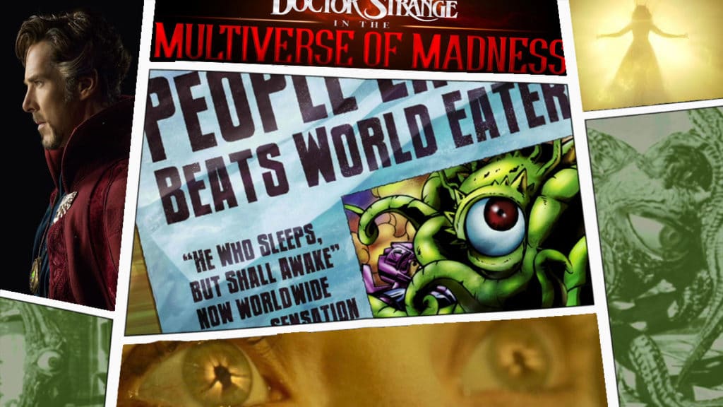 Doctor Strange in the Multiverse of Madness Doctor Strange 2 Shuma Gorath Wanda Maximoff Scarlet Witch