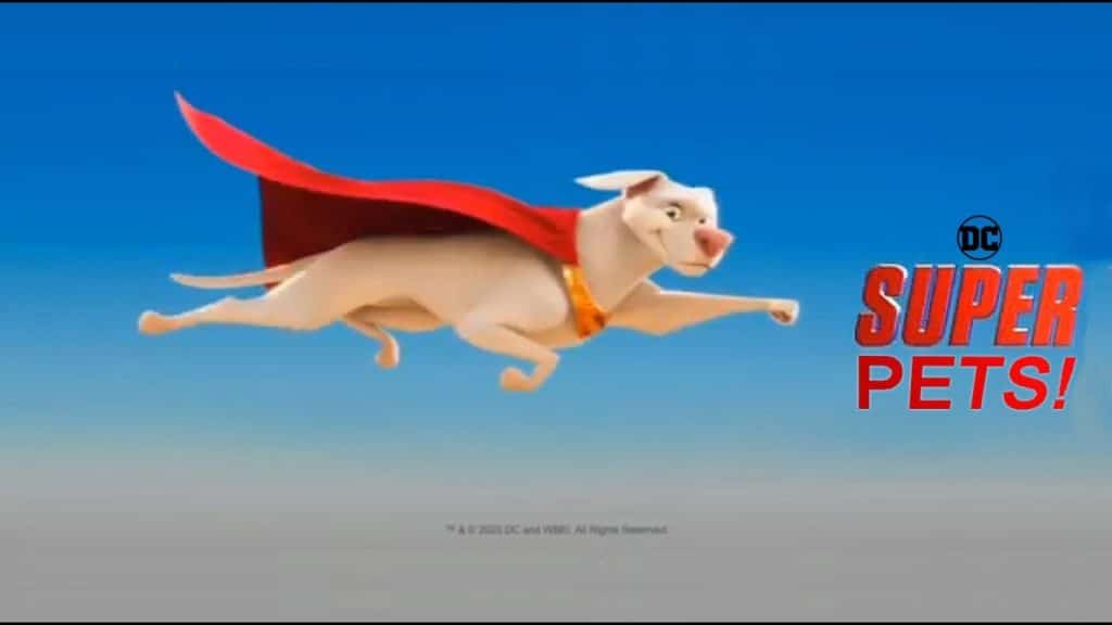 DC's Super Pets: First Look at Krypto the Superdog In Animated Movie  Revealed