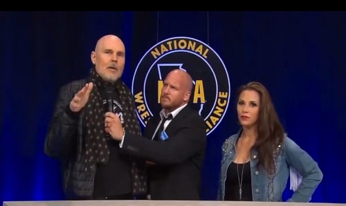 NWA Billy Corgan and Mickie James