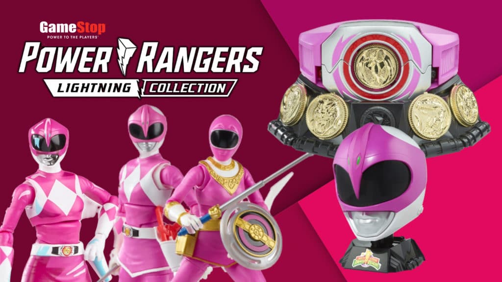 pink ranger lightning collection