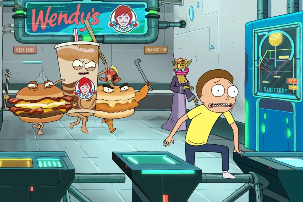 Rick and Morty Wendy's
