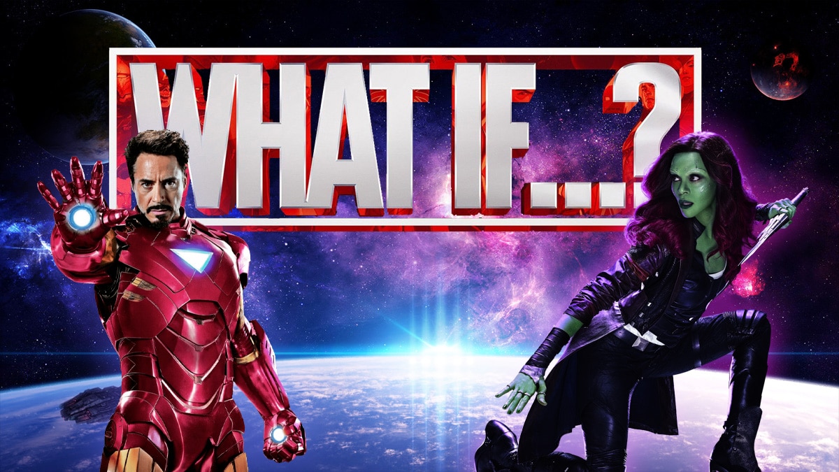 What If...? Gamora Tony Stark Iron Man
