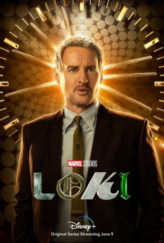 Loki poster Mobius Owen Wilson
