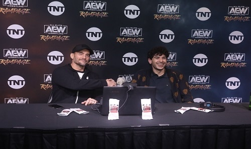 AEW CM Punk And Tony Khan