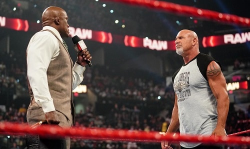WWE Lashley and Goldberg