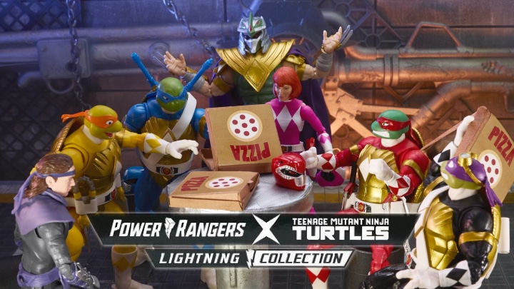 Power Rangers X Teenage Mutant Ninja Turtles Lightning Collection
