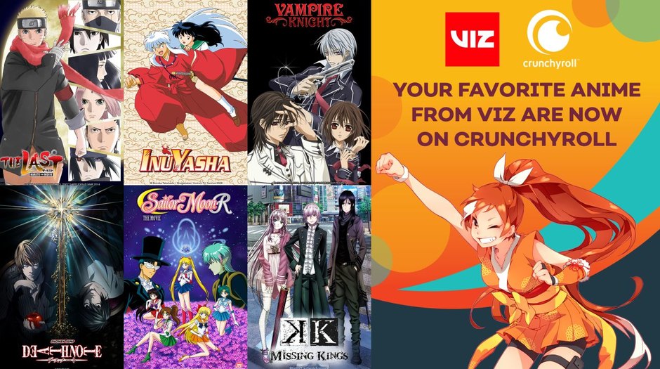 crunchyroll viz media