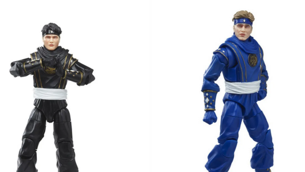 Lighting Collection Black and Blue Ninjetti Rangers