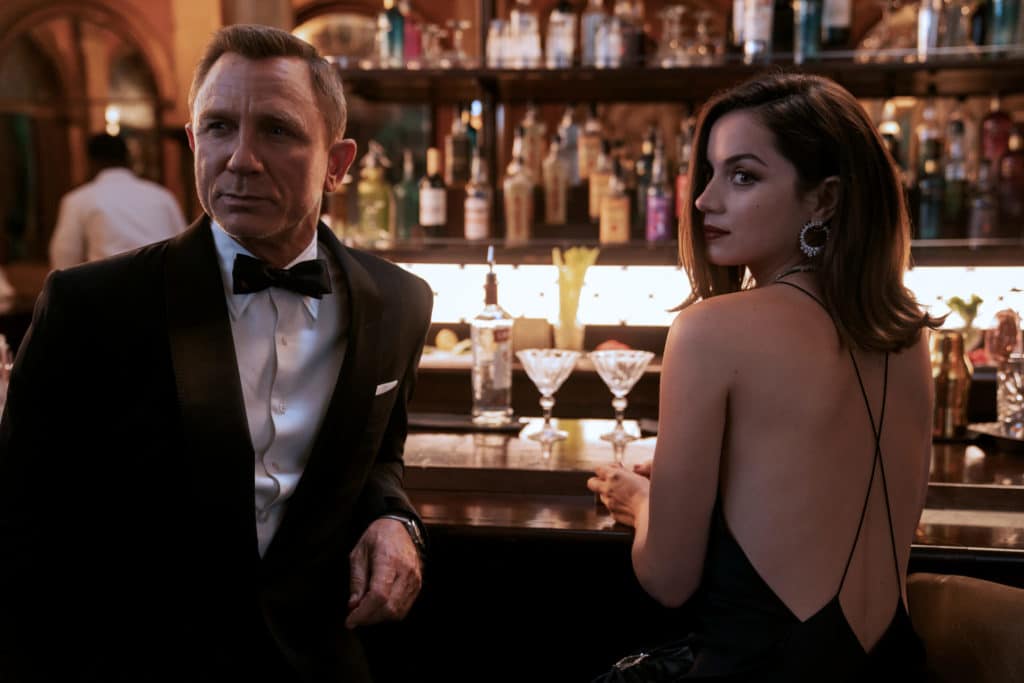 James Bond Daniel Craig and Anna Dematas