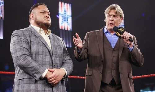 WWE Samoa Joe and William Regal