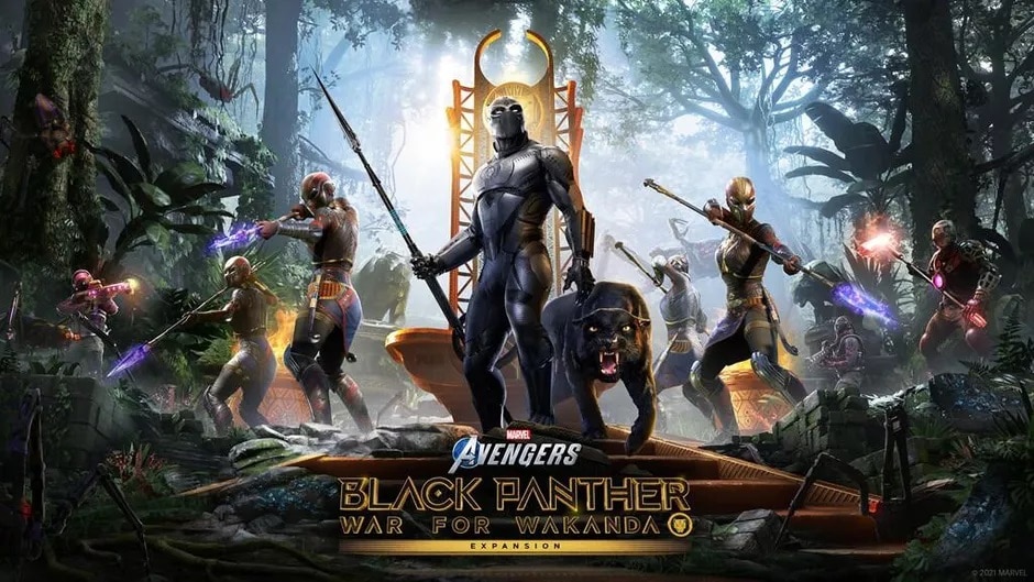 Marvel's Avengers Black Panther War for Wakanda MCU suit