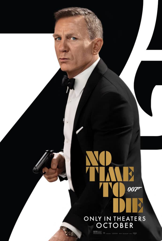 No Time To Die poster