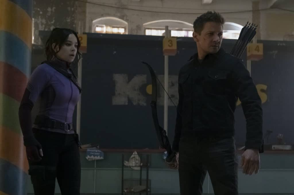 Hawkeye Jeremy Renner Hailee Steinfeld