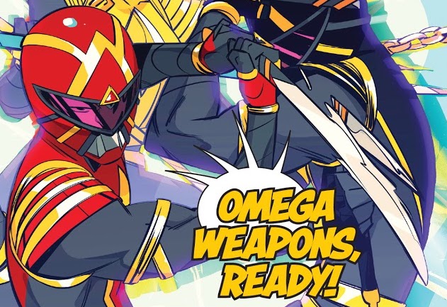 Red Omega Ranger