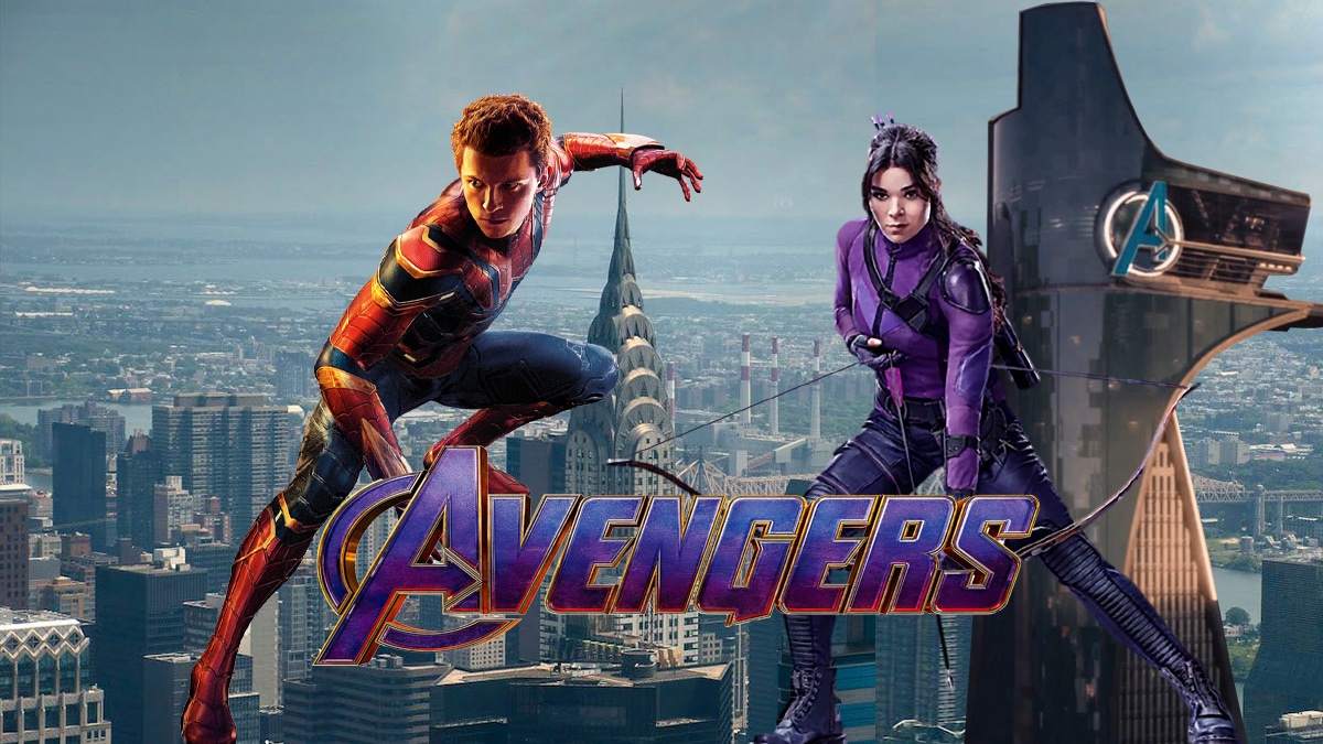 Peter Parker Kate Bishop Hawkeye Avengers MCU