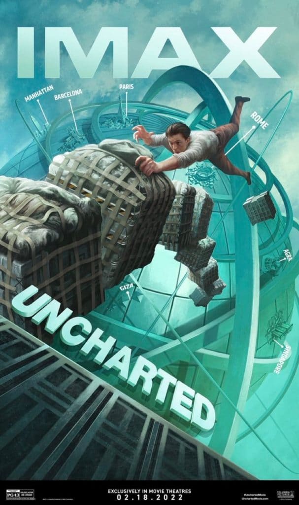 uncharted imax poster