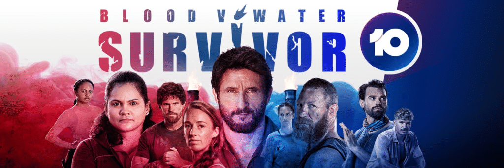 australian survivor blood v water logo