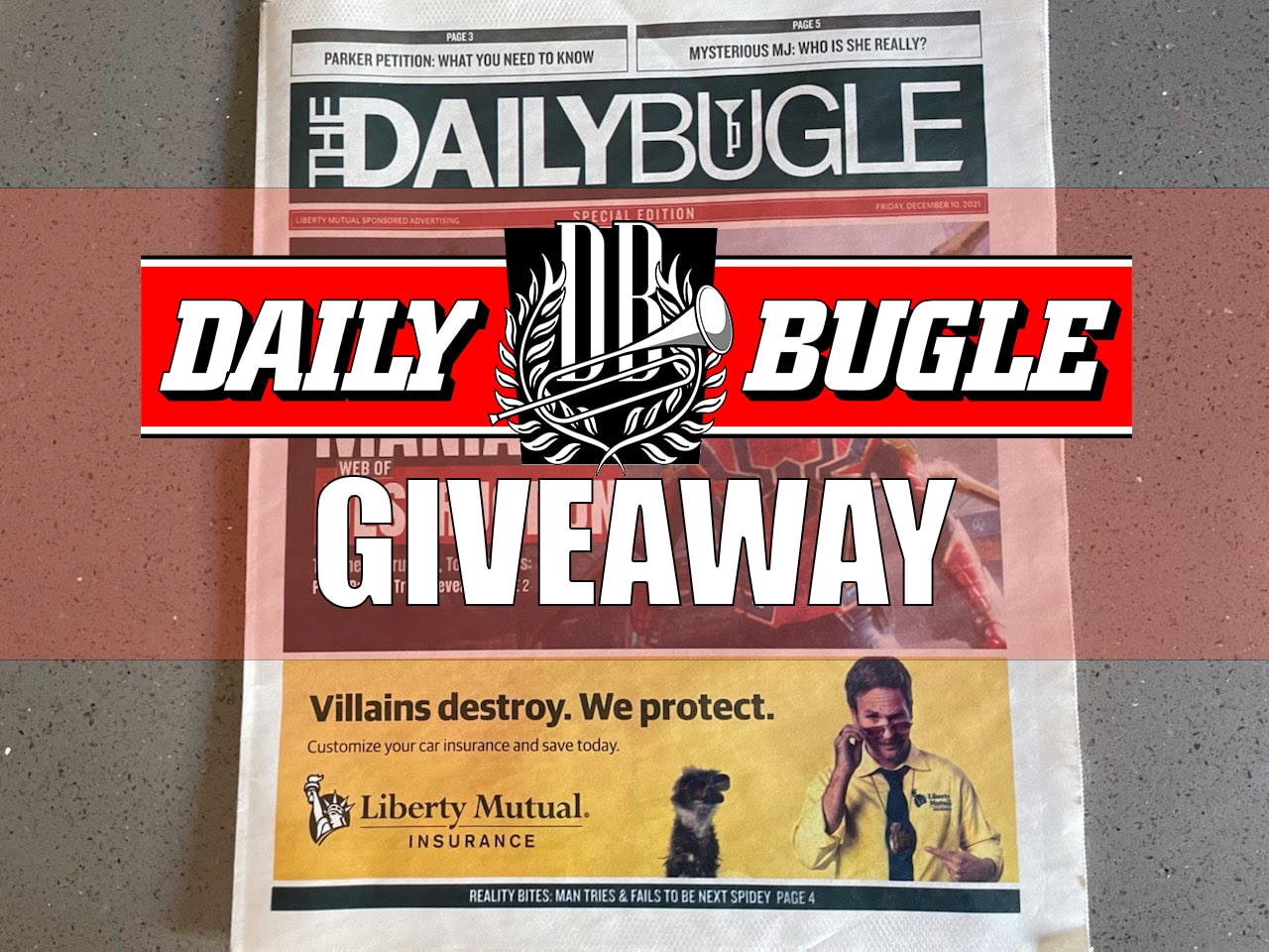 The Daily Bugle Giveaway