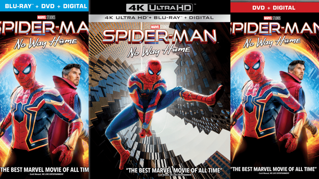 Spiderman: No Way Home 4k/Blu-ray/Digital