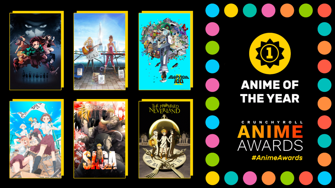 Crunchyroll Announces Anime Awards Winners