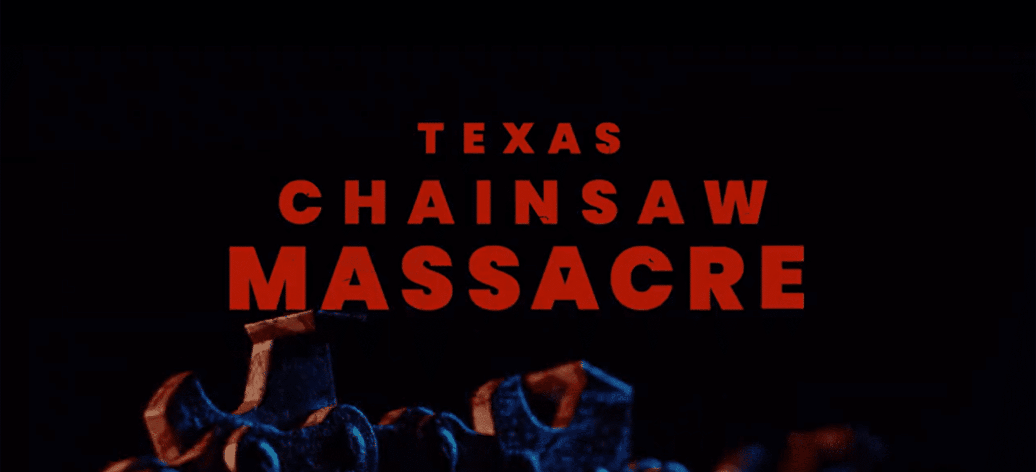 Texas Chainsaw Massacre: A Beautiful Blue & Red Nightmare