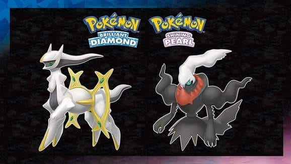 Pokemon Brilliant Diamond & Shining Pearl / Shiny Legendary 