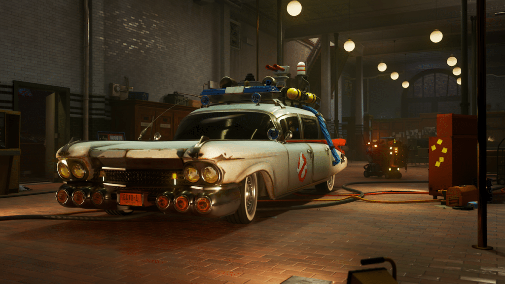 Ghostbusters Spirits Unleashed - Firehouse, Ecto-1