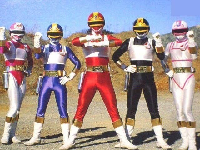 Changeman Super Sentai Power Rangers