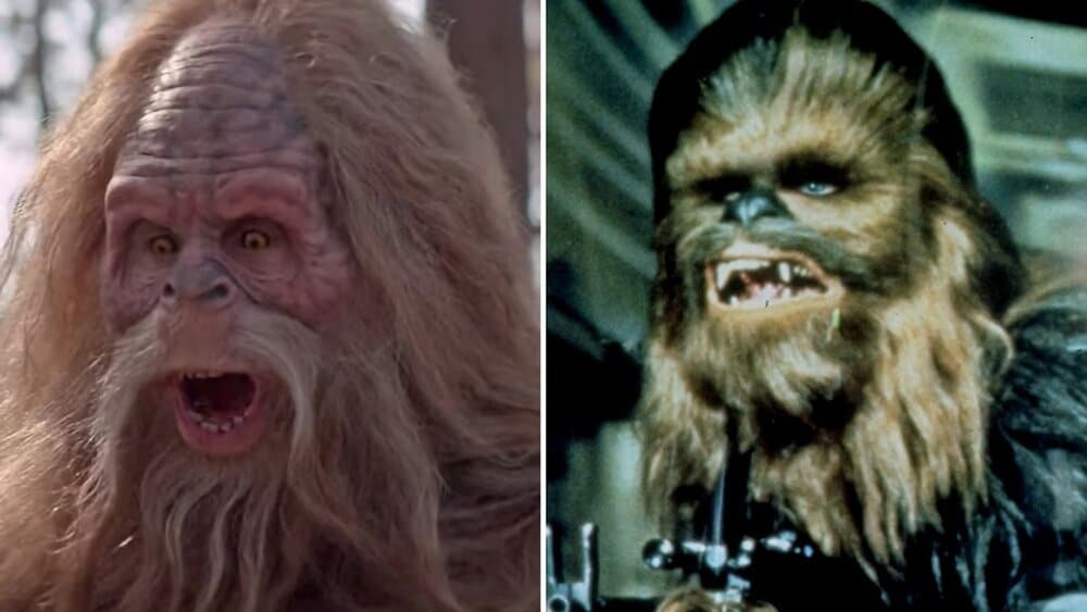 chewbacca and bigfoot