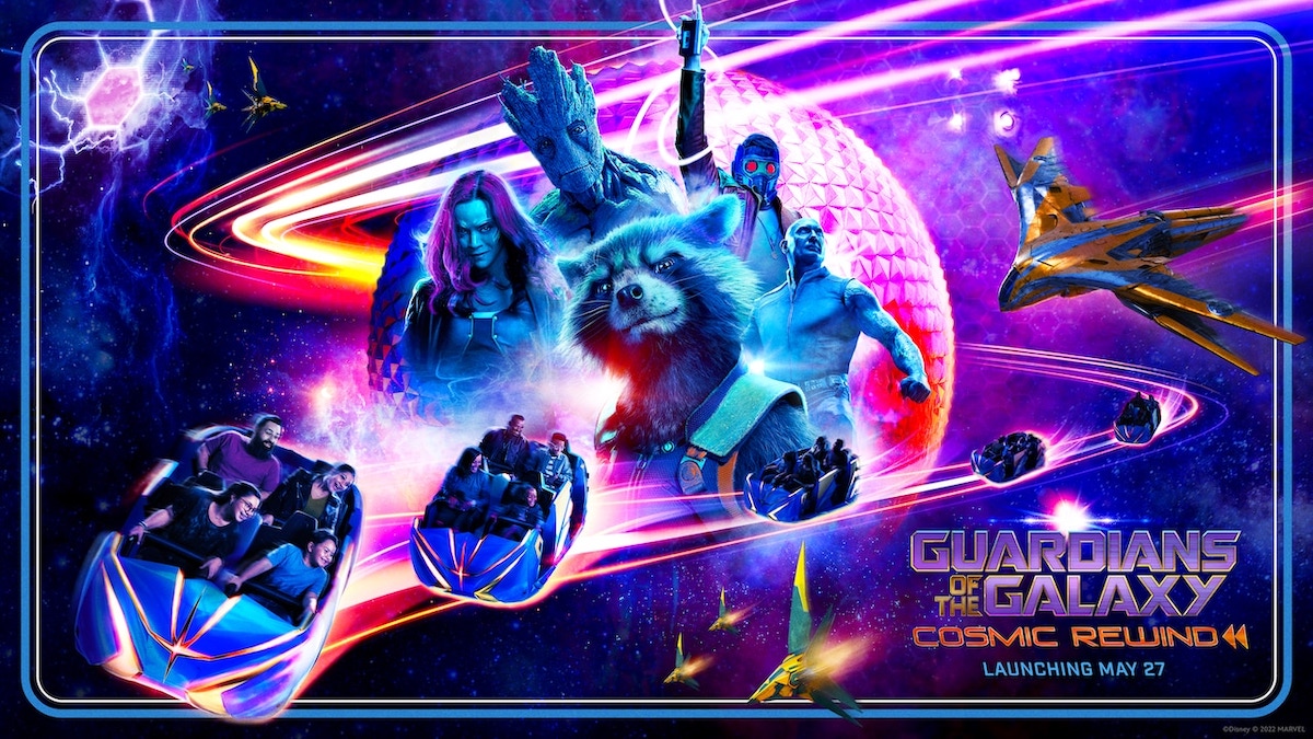 Disney Guardians of the Galaxy Cosmic Rewind - Epcot 2
