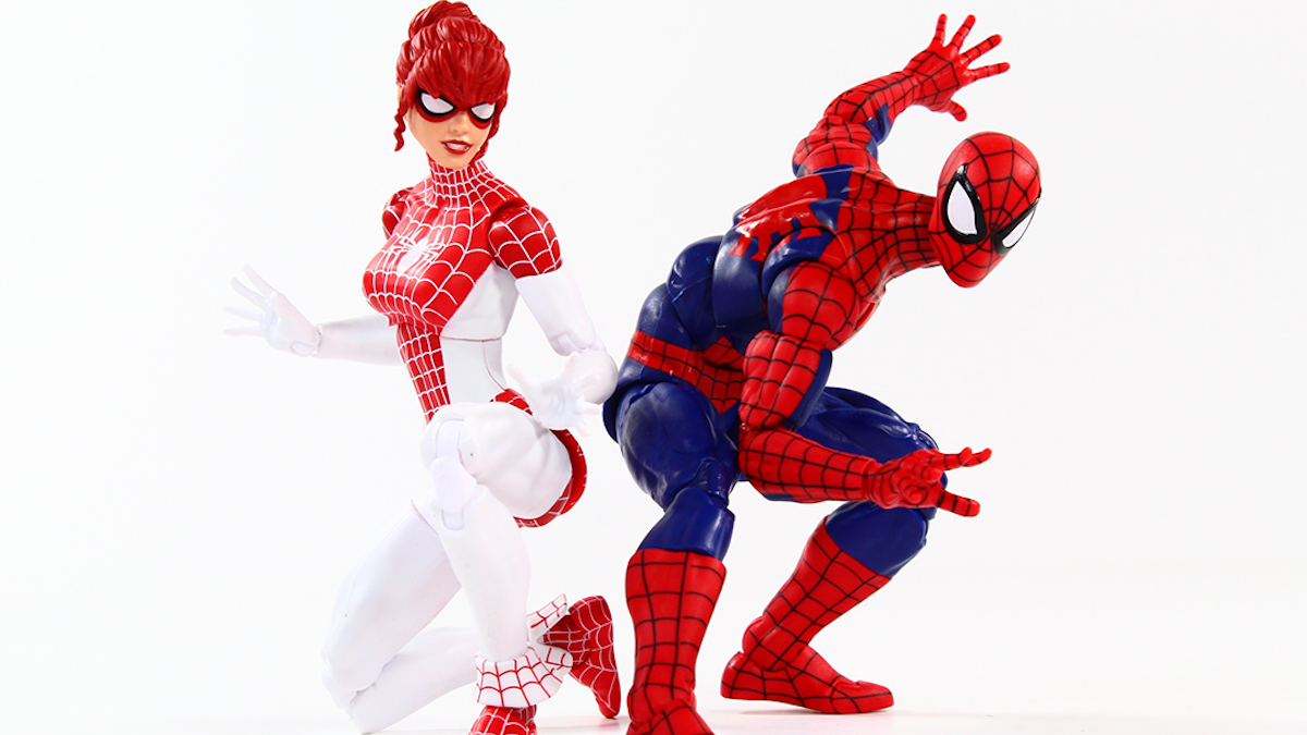 Spider-Man Marvel Legends Renew Your Vows figures