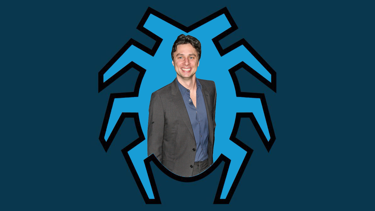 Zach Braff Ted Kord Blue Beetle