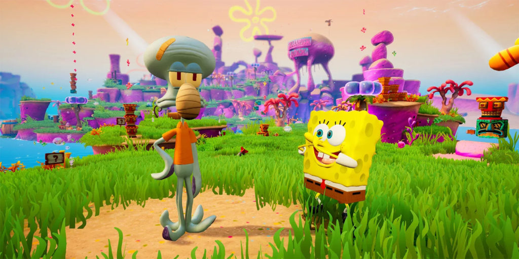 playstation plus - spongebob