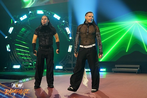 AEW The Hardy Boyz Matt Hardy and Jeff Hardy