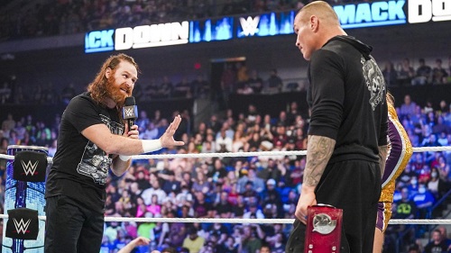 WWE Sami Zayn and Randy Orton