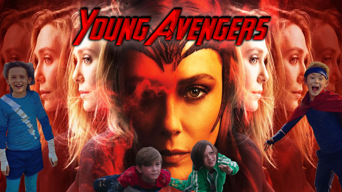 Young Avengers future Billy and Tommy Doctor Strange in the Multiverse of Madness Wanda Scarlet Witch