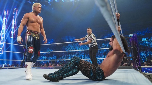 WWE Cody Rhodes Seth Rollins