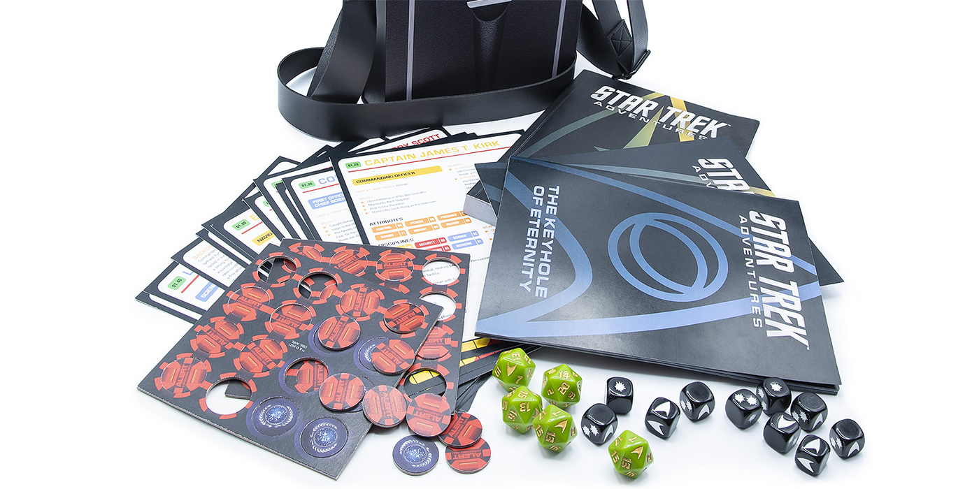 Star Trek Adventures Tabletop Role-playing Game Unveil New Adventures, Dice, and Accessories