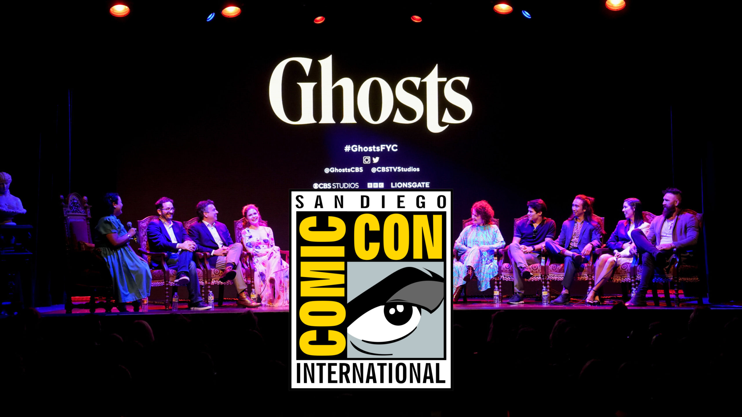 CBS Ghosts San Diego Comic-Con SDCC