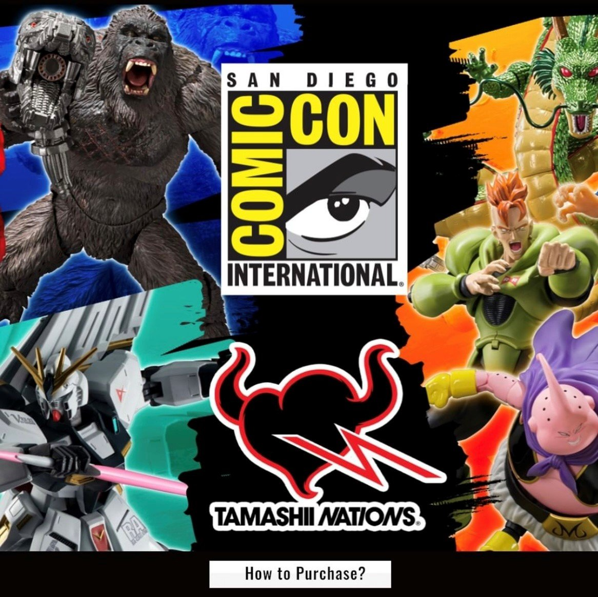 Bandai Namco Toys and Collectibles Awesome Exclusives at SDCC 2022
