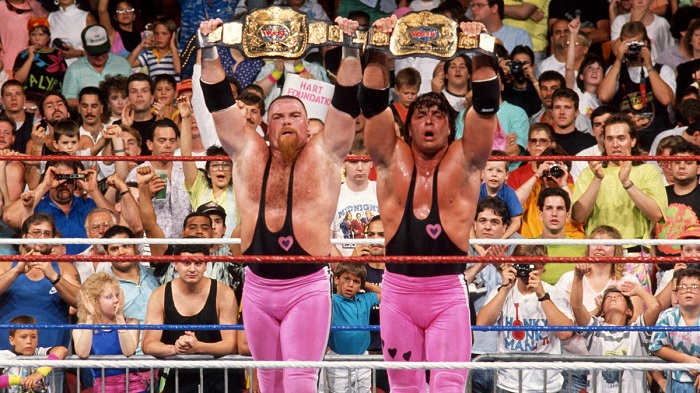 WWE Jim “The Anvil” Neidhart and Bret Hart