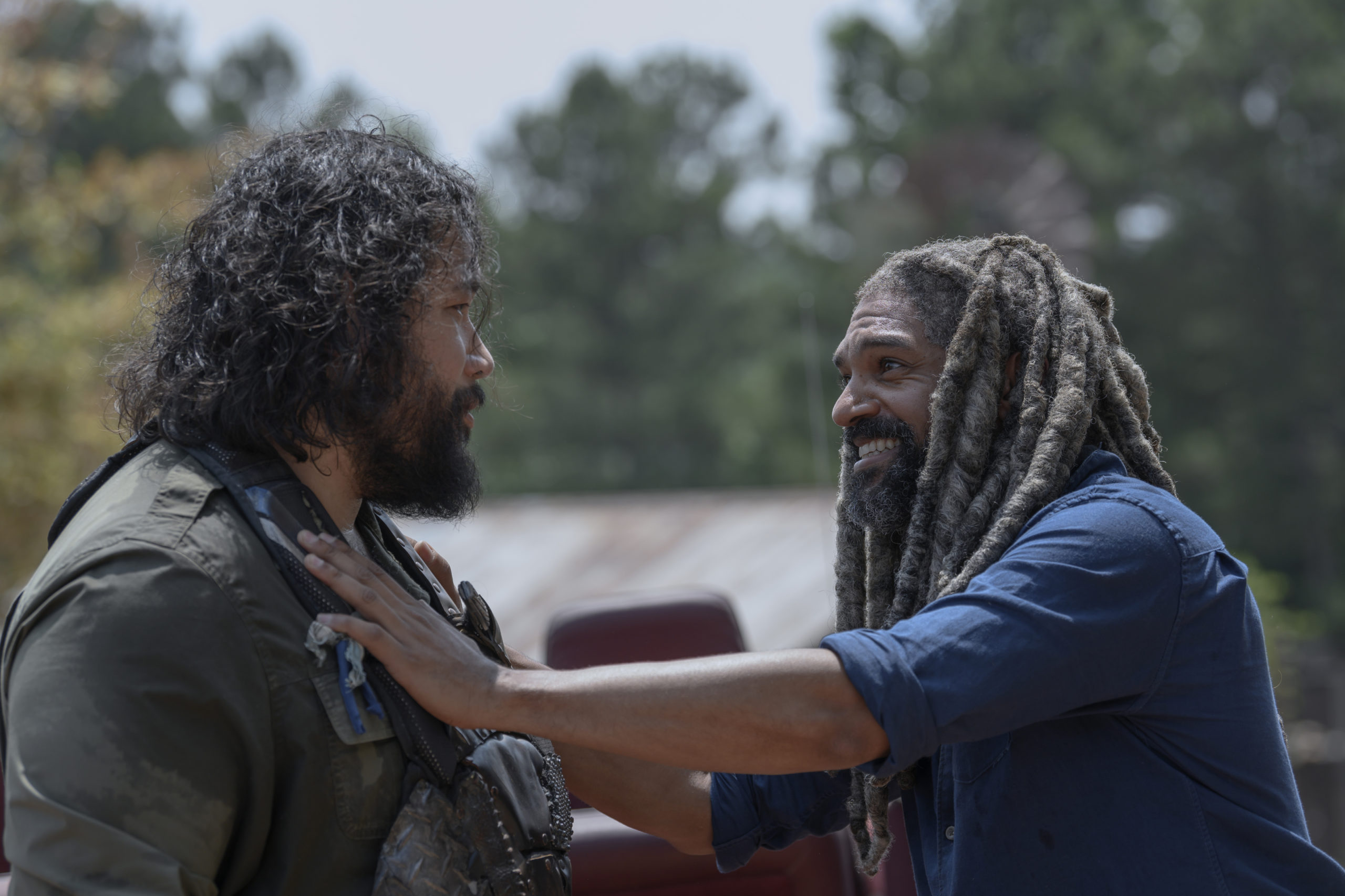 Khary Payton and Cooper Andrews