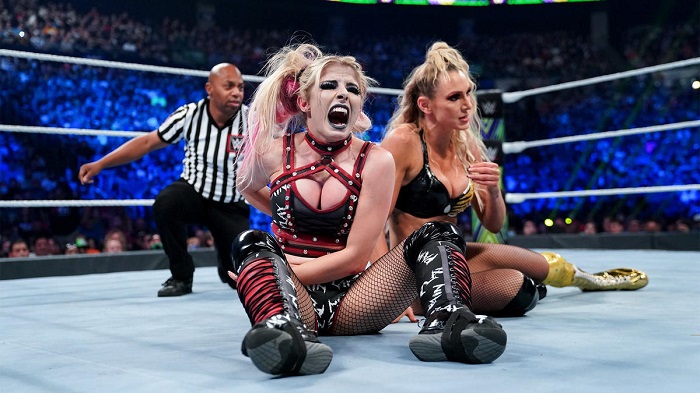 WWE Alexa Bliss and Charlotte Flair