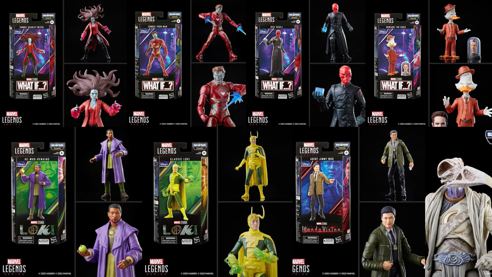 Hasbro’s New Reveal For Marvel Legends Disney Plus Collection ft. Zombie Iron Man, Howard the Duck, And More Fan Favorites