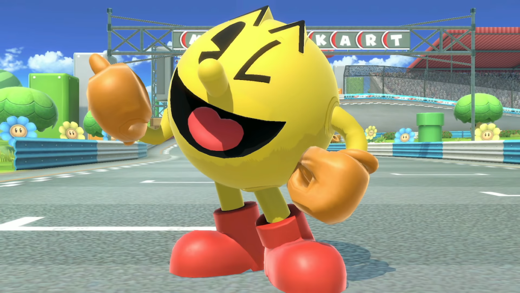 Pac-Man in Super Smash Bros.