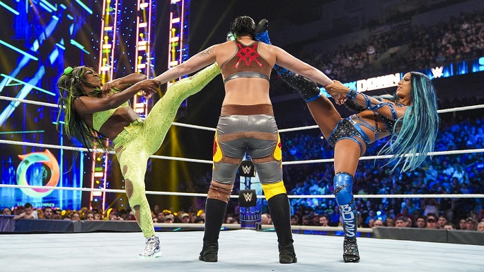 WWE Naomi Shayna Baszler Sasha Banks