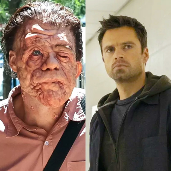 Sebastian Stan Unrecognizable on Set of A Different Man