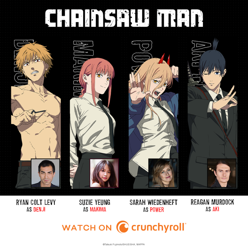 Where to see Chainsaw Man online in the original version and dubbed into  Spanish  Gearrice