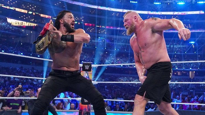 WWE Roman Reigns Brock Lesnar