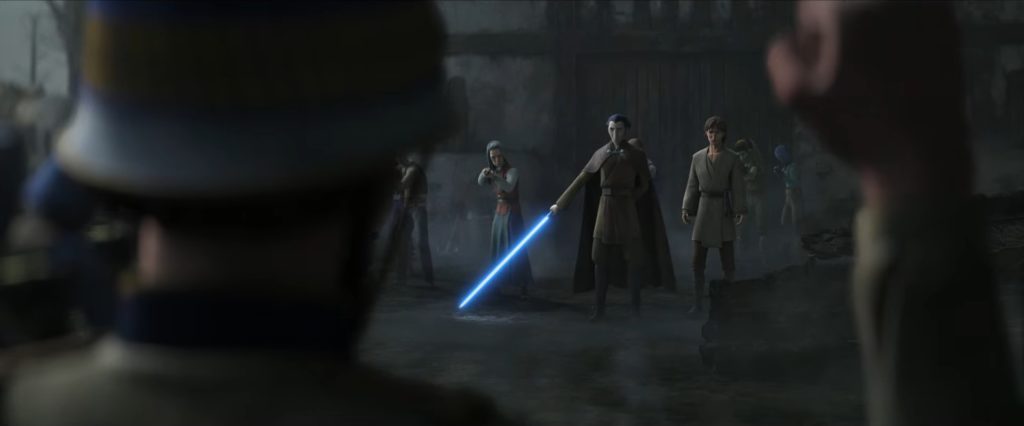 dooku blue lightsaber tales of the jedi